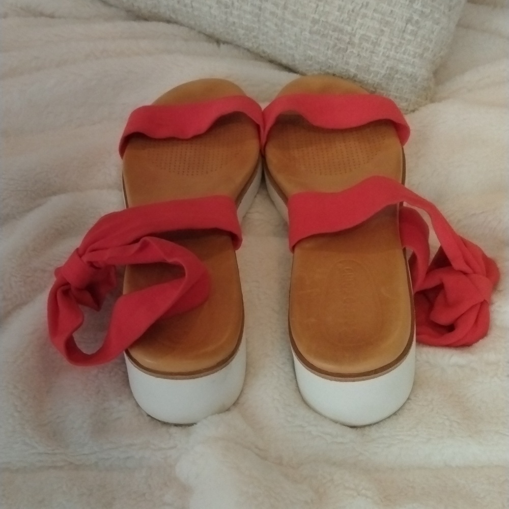 Corso Como Ankle Strap Wedge Sandals - Picture 4 of 5